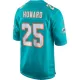 Men Miami Dolphins Xavien Howard #25 Game Jersey - uafactory