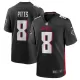 Men Atlanta Falcons Kyle Pitts #8 Black Game Jersey - uafactory