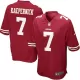 Men San Francisco 49ers Colin Kaepernick #7 Red Game Jersey - uafactory