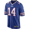 Men Buffalo Bills Stefon Diggs #14 Royal Game Jersey - uafactory