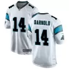 Men Carolina Panthers Sam Darnold #14 White Game Jersey - uafactory