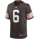 Men Cleveland Browns Baker Mayfield #6 Brown Game Jersey - uafactory