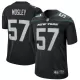 Men New York Jets C.J. MOSLEY #57 Black Game Jersey - uafactory