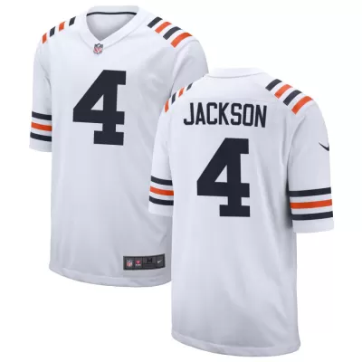 Men Chicago Bears Eddie JACKSON #4 White Game Jersey 2019 - uafactory