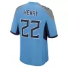 Men Tennessee Titans Derrick Henry #22 Light Blue Game Jersey - uafactory