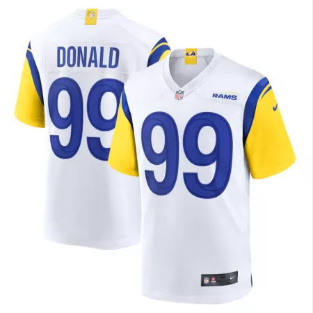 Men Los Angeles Rams Rams Donald #99 White Game Jersey - uafactory