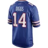 Men Buffalo Bills Stefon Diggs #14 Royal Game Jersey - uafactory