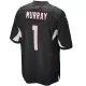 Men Arizona Cardinals Kyler Murray #1 Black Game Jersey - uafactory