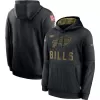 Men Buffalo Bills Black NFL Hoodie 2020 - uafactory