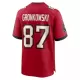 Men Tampa Bay Buccaneers Rob Gronkowski #87 Red Game Jersey - uafactory