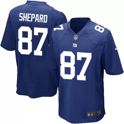 Men New York Giants Giants SHEPARD #87 Game Jersey - uafactory