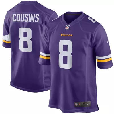 Men Minnesota Vikings Kirk Cousins #8 Purple Game Jersey - uafactory