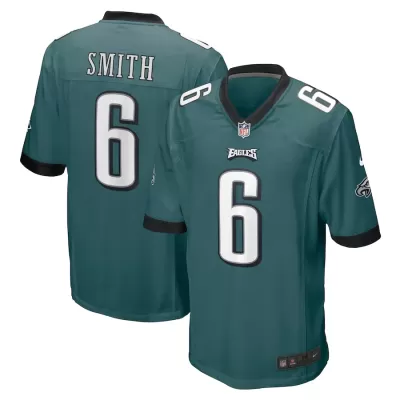 Men Philadelphia Eagles DeVonta Smith #6 Green Game Jersey - uafactory