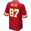 Men Kansas City Chiefs Travis Kelce #87 Red Game Jersey - uafactory