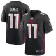 Men Atlanta Falcons Julio Jones #11 Black Game Jersey - uafactory