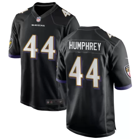 Men Baltimore Ravens Marlon Humphrey #44 Black Game Jersey - uafactory