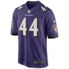 Men Baltimore Ravens Marlon Humphrey #44 Purple Game Jersey - uafactory