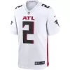 Men Atlanta Falcons Matt Ryan #2 White Game Jersey - uafactory