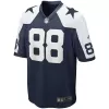 Men Dallas Cowboys CeeDee Lamb #88 Navy Game Jersey - uafactory