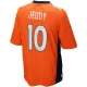 Men Denver Broncos Jerry Jeudy #10 Orange Game Jersey - uafactory