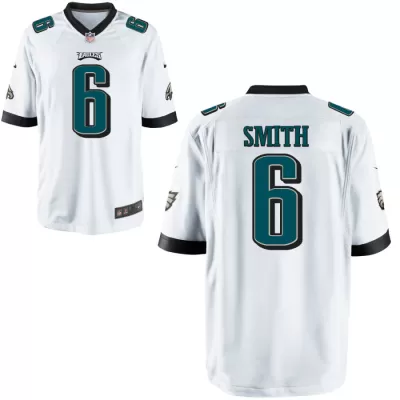 Men Philadelphia Eagles DeVonta Smith #6 White Game Jersey - uafactory