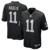 Men Las Vegas Raiders Ruggs III #11 Black Game Jersey - uafactory