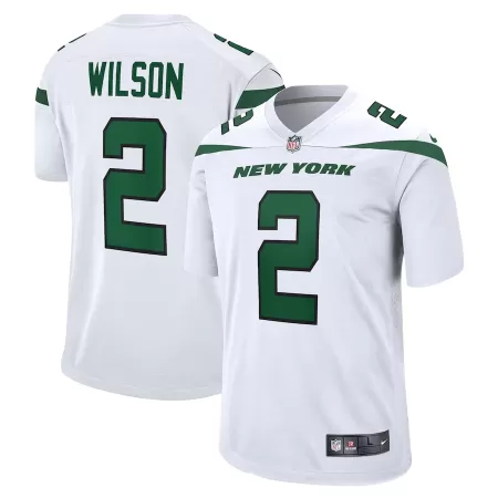 Men New York Jets Zach Wilson #2 White Game Jersey 2021 - uafactory