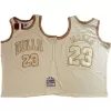 Men's Chicago Bulls Michael Jordan #23 Gold Retro Jersey 97-98 - uafactory