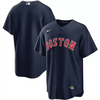 Men Boston Red Sox Navy Alternate MLB Jersey - uafactory