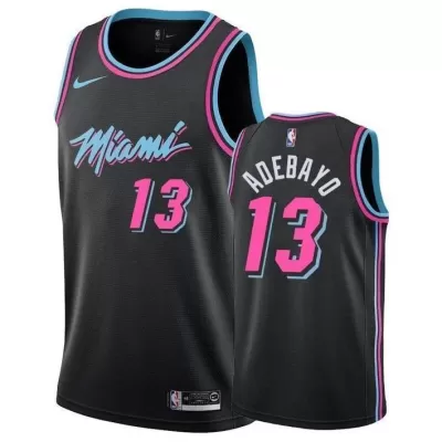 Bam Adebayo #13 2019/20 Swingman Jersey Black for men - City Edition - uafactory