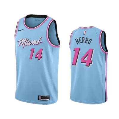 Tyler Herro #14 2019/20 Swingman Jersey Blue for men - City Edition - uafactory