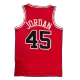 Chicago Bulls Michael Jordan #45 2021 Swingman Jersey Red for men - Association Edition - uafactory