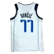 Dallas Mavericks Luka Doncic #77 2021/22 Swingman Jersey White for men - Association Edition - uafactory