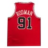 Chicago Bulls Dennis Rodman #91 Swingman Jersey Red for men - Association Edition - uafactory