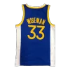 Men's Golden State Warriors James Wiseman #33 Blue Retro Jersey 2021/22 - Icon Edition - uafactory