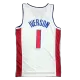 Detroit Pistons Allen Iverson #1 2021/22 Swingman Jersey White for men - Association Edition - uafactory