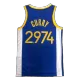 Men's Golden State Warriors Stephen Curry #2,974 Retro Jersey - Icon Edition - uafactory