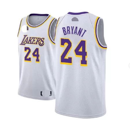 Los Angeles Lakers Bryant #24 Swingman Jersey White for men - Association Edition - uafactory
