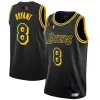 Los Angeles Lakers Bryant #8 Swingman Jersey Black for men - Association Edition - uafactory