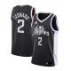 Los Angeles Clippers Leonard #2 2020/21 Swingman Jersey Black for men - City Edition - uafactory