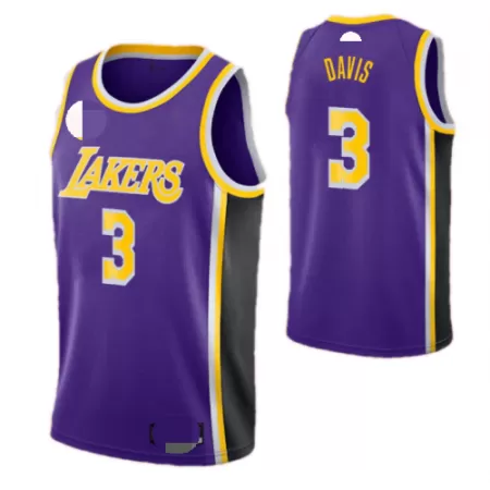 Los Angeles Lakers Davis #3 Swingman Jersey Purple for men - Statement Edition - uafactory
