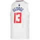 Los Angeles Clippers Paul George #13 Swingman Jersey White for men - Association Edition - uafactory