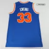 Men's New York Knicks Patrick Ewing #33 Blue Retro Jersey - uafactory