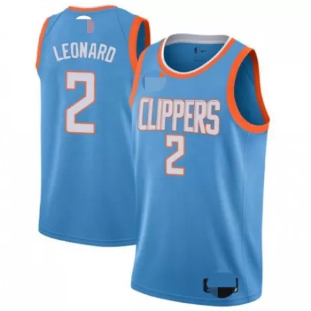 Los Angeles Clippers Leonard #2 Swingman Jersey Blue for men - City Edition - uafactory