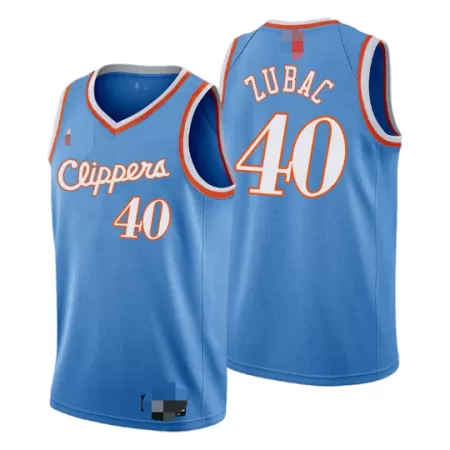 Los Angeles Clippers Ivica Zubac #40 2021 Swingman Jersey Blue for men - Association Edition - uafactory