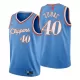 Los Angeles Clippers Ivica Zubac #40 2021 Swingman Jersey Blue for men - Association Edition - uafactory