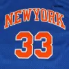 Men's New York Knicks Patrick Ewing #33 Blue Retro Jersey - uafactory