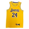 Los Angeles Lakers Kobe Bryant #24 2021 Swingman Jersey Gold for men - Association Edition - uafactory