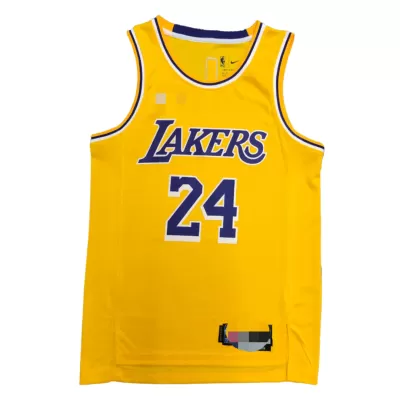 Los Angeles Lakers Kobe Bryant #24 2021 Swingman Jersey Gold for men - Association Edition - uafactory