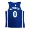 Los Angeles Lakers Westbrook #0 Swingman Jersey Blue for men - Classic Edition - uafactory